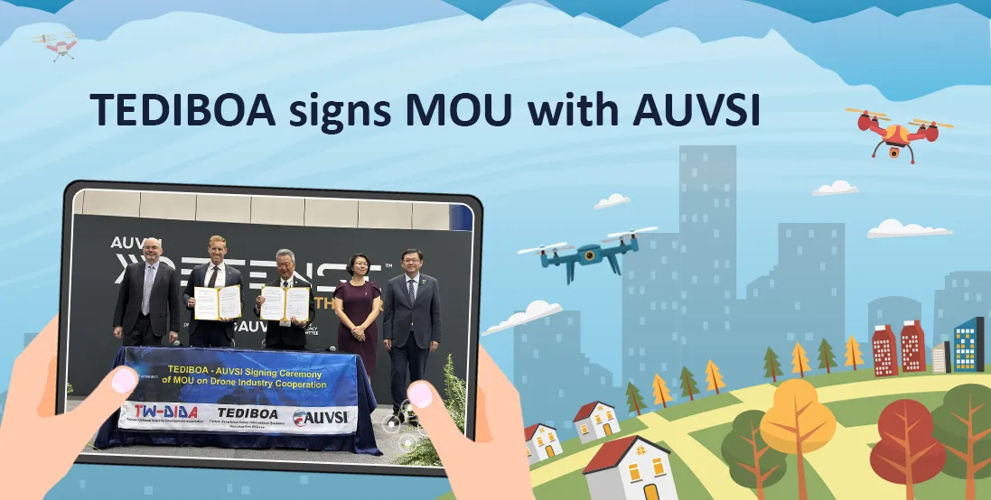 TEDIBOA signs MOU with AUVSI