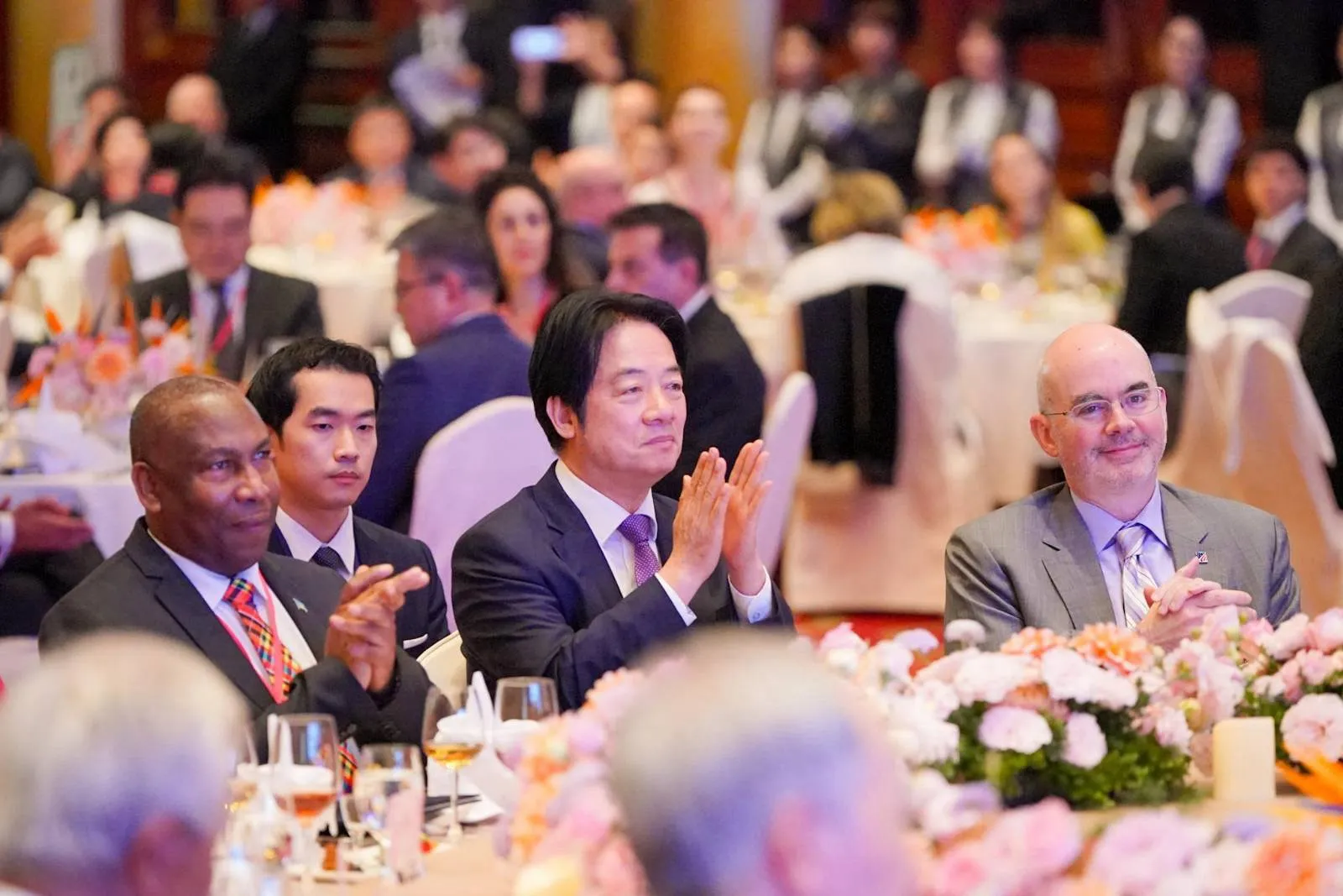 外交部舉辦以「堅韌民主，馳騁寰宇」為主題的「春宴」並邀請駐台使節代表共創新局