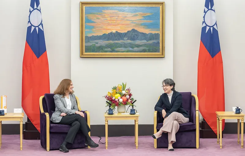 副總統接見德國馬歇爾基金會訪團　強調以「韌性」為核心　與民主夥伴共同因應各項挑戰