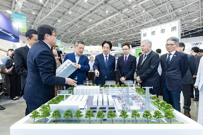 出席國際淨零永續展暨智慧能源週　總統：推動產業綠色轉型、提升能源韌性　打造臺灣下一階段成長動力