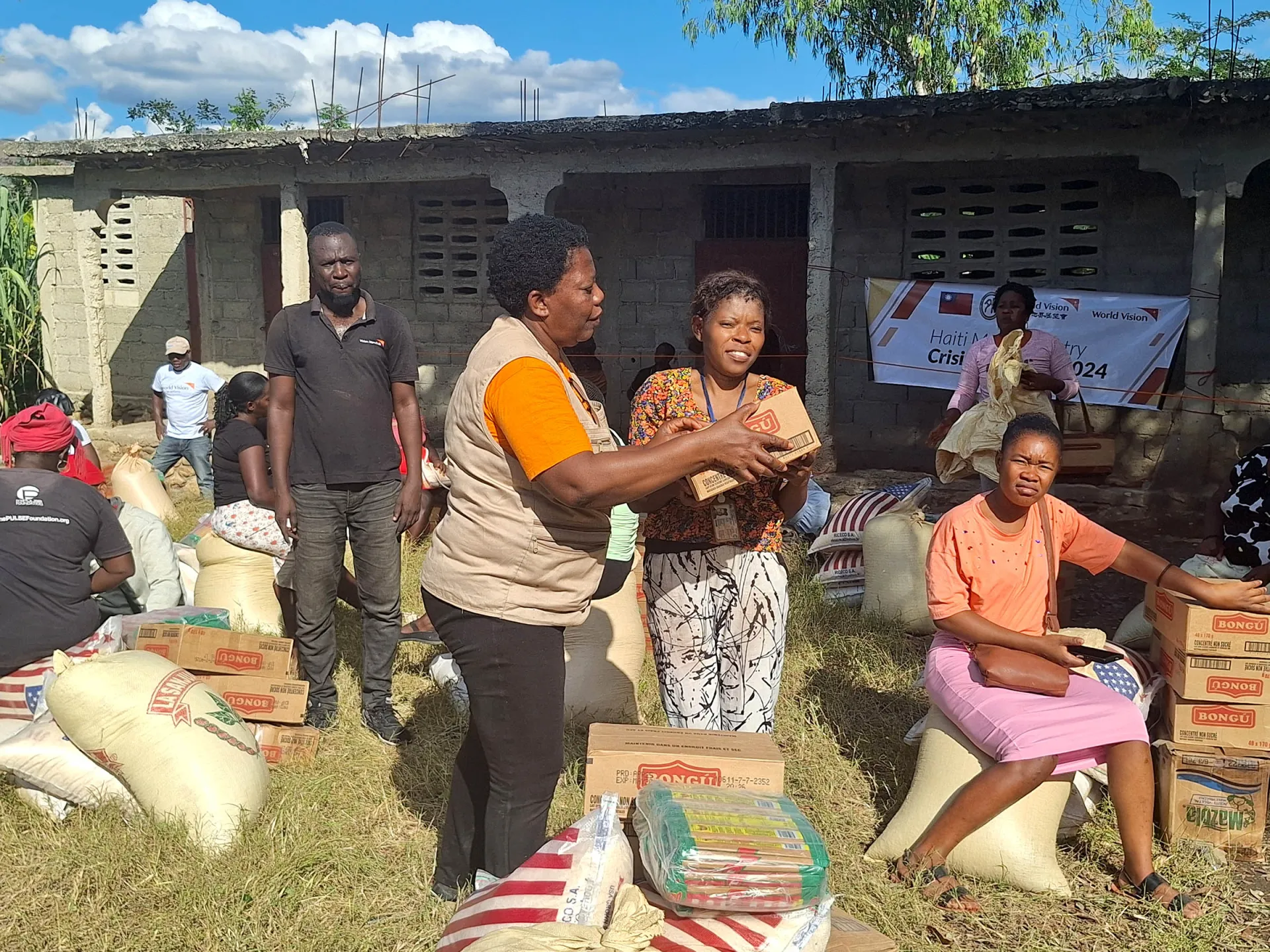 展望會和外交部強力合作，讓海地境內弱勢婦女重建生活