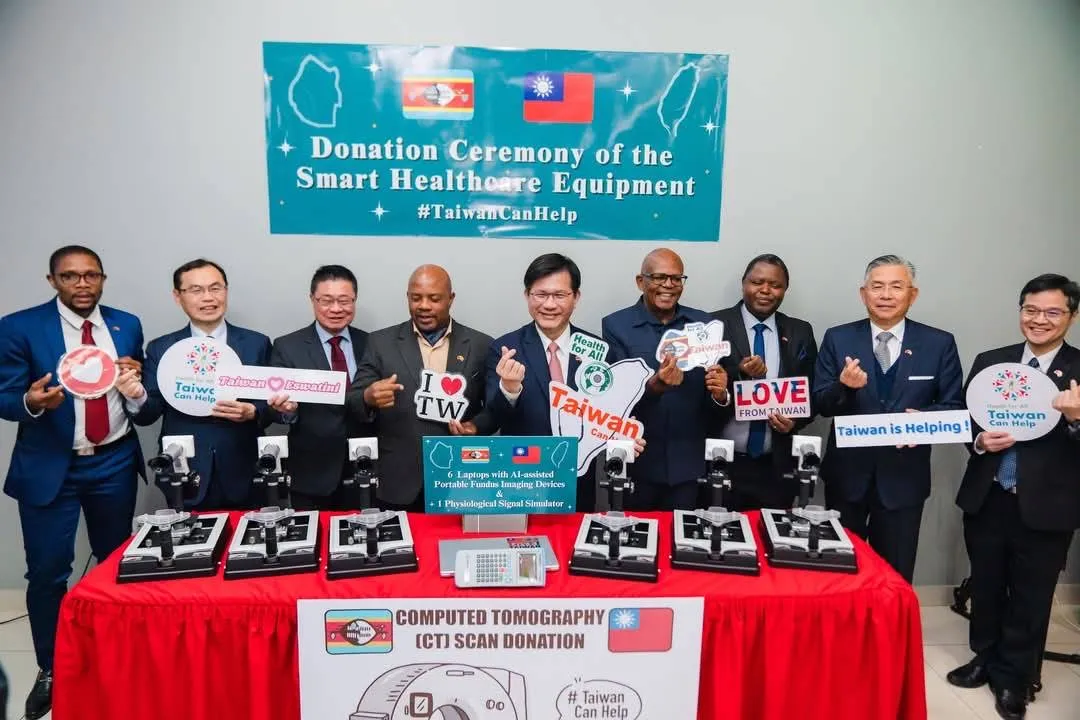 TaiwanICDF Trains Swazi Doctors on AI-Powered Diagnostic Devices