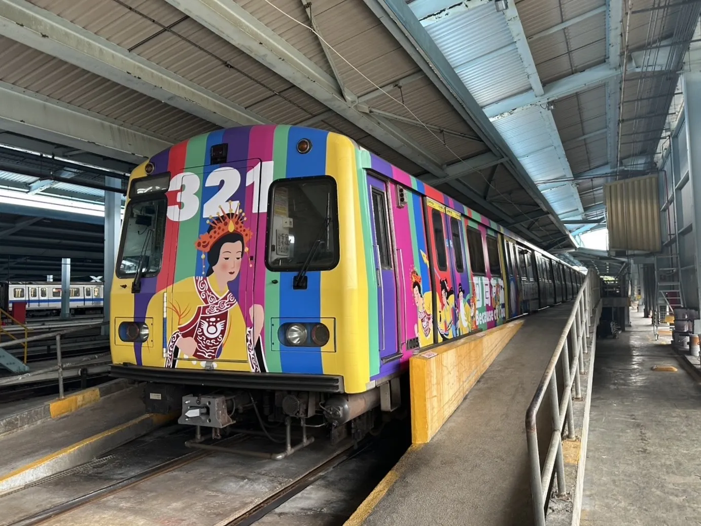 唐氏症基金會首創共融彩繪列車！神明一起推全民共融月